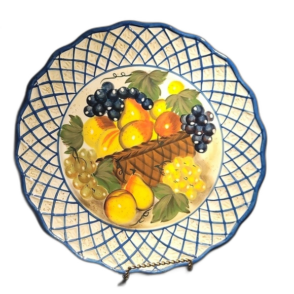 CERTIFIED INTERNATIONAL Dinner Plate Studio Still Life byartist Raymond Waites - Picture 1 of 6